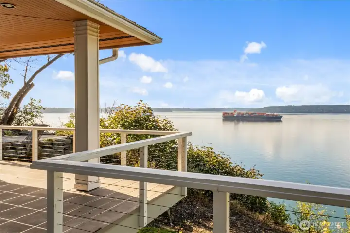 Just imagine a peaceful morning sipping your coffee with this view.