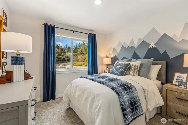 Disclaimer Secondary photos of same floor plan on different lot in different community: Photos are from another Luna, finishes, upgrades, and features may vary.