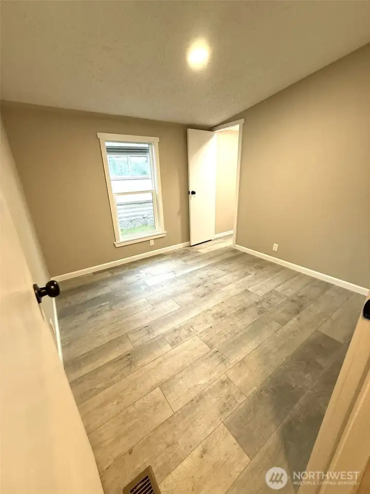 2nd Bedroom with Walk in Closet