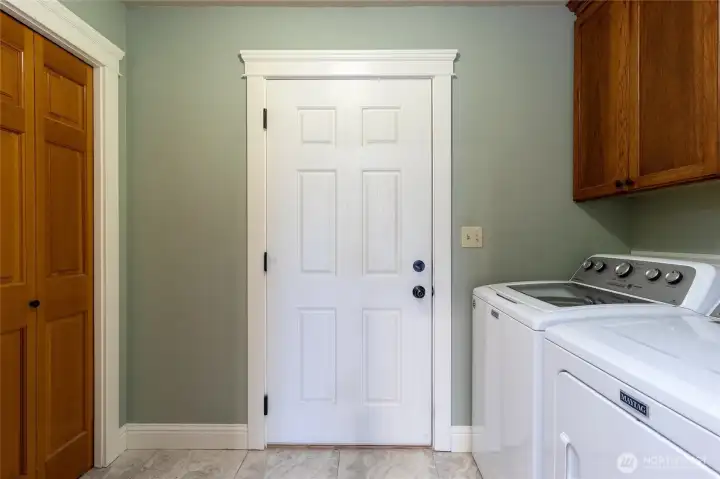 Laundry Room off Garage