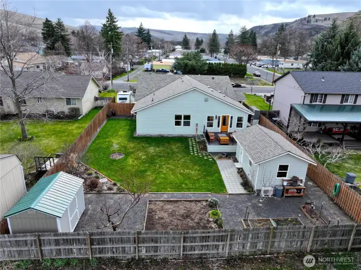 Multiple Outdoor Storage Spaces