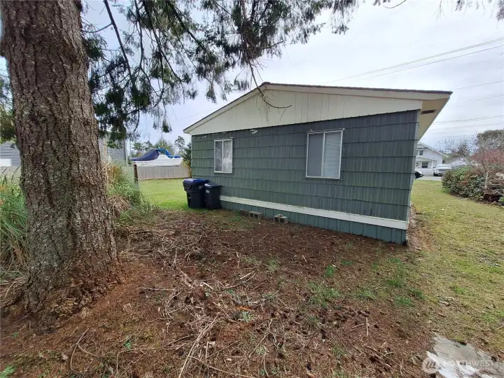 Back of cabin