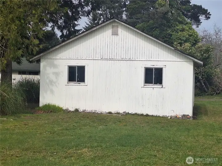 Back of Garage