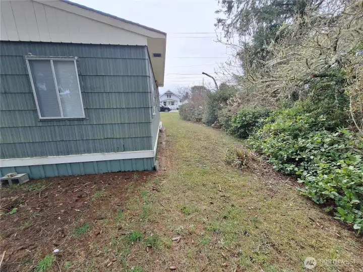 Side of cabin