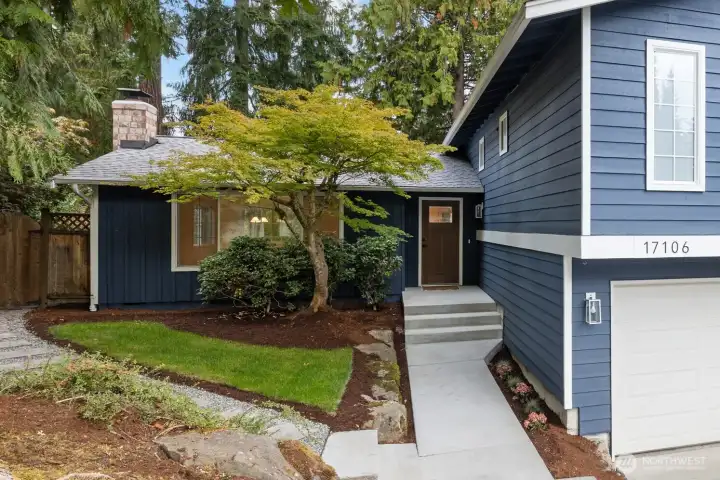 Refreshing, beautifully updated home in wonderful NE Bellevue neighborhood.