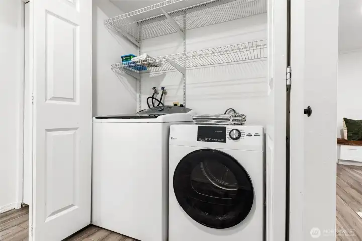 Washer and dryer stays