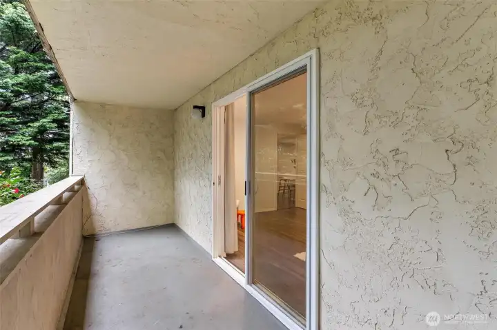 Patio off 3rd bedroom