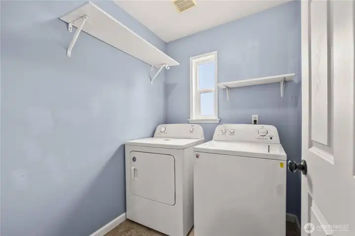 Dedicated Laundry Room!
