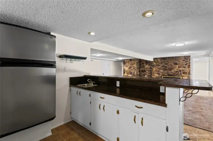 View of Wet Bar Downstairs