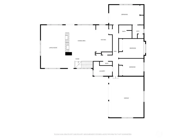Layout of 2nd floor