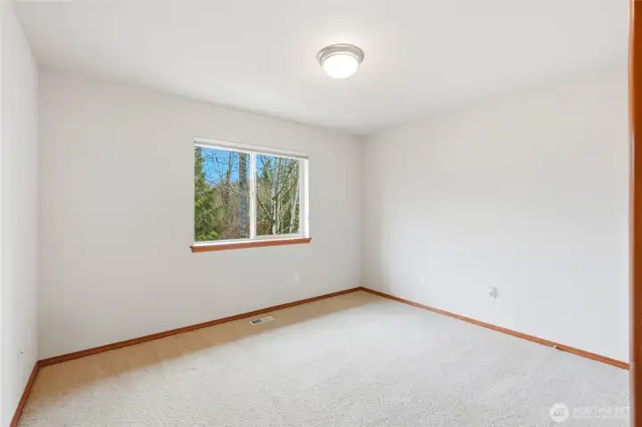 Fourth bedroom. Upstairs has three additional bedrooms, each with oversized closets. Fourth bedroom. Upstairs has three additional bedrooms, each with oversized closets.