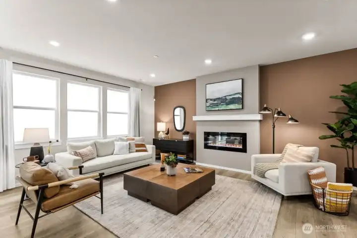 Photo rendering is representational and may be virtually staged. Actual home is under construction and finishes, elevation, and paint colors may vary. See site agent for details.