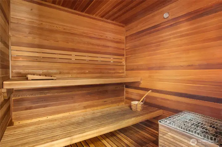 Including a sauna!