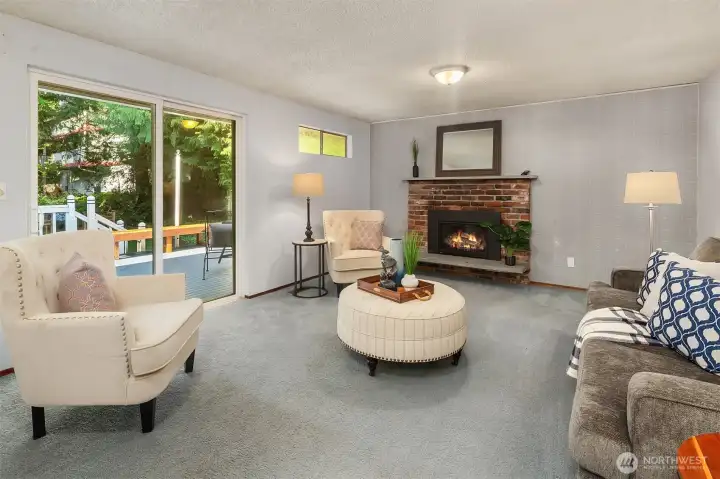 Family room. Family room.