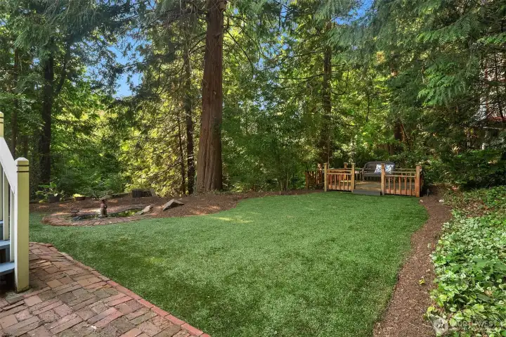 Low maintenance artificial turf. Low maintenance artificial turf.
