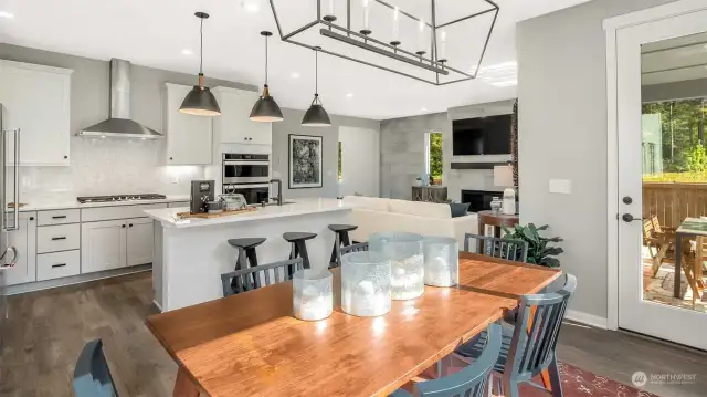 Kitchen dining Facade, Ext Colors, Interior Photos & Floor Plans for illustrative purposes only. Actual Facade, Ext Colors, Interiors & Floor Plans may differ.