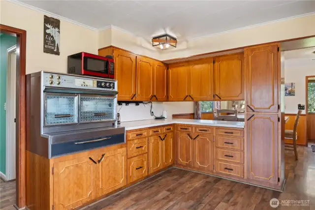 Nice size Kitchen with SS appliances.