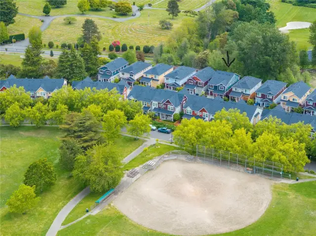 Walking distance to High Point Playfield
