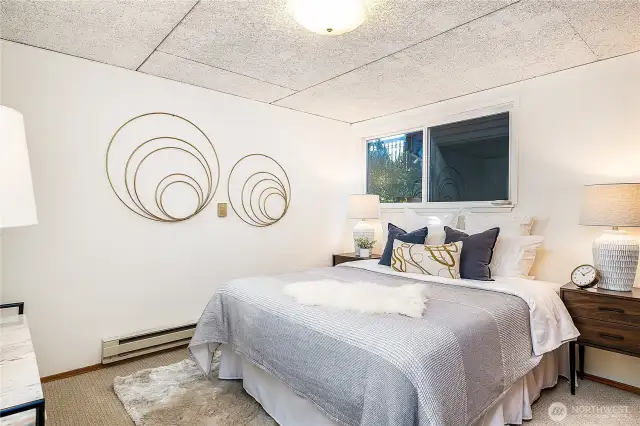 Lower level bedroom