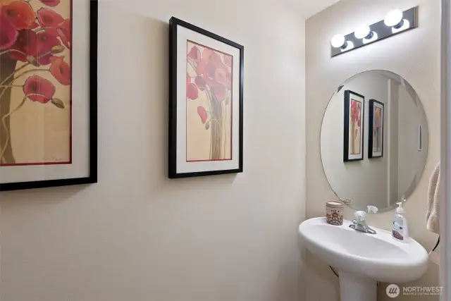 Half bath on main
