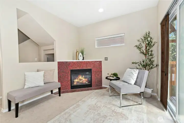 Cozy Fireplace