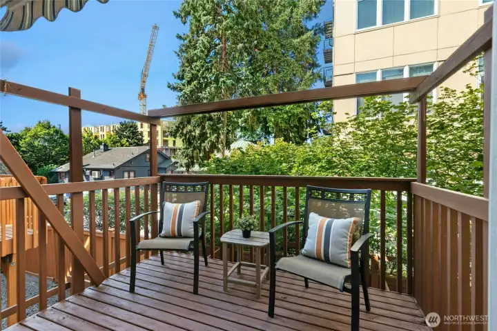 Balcony access through Living Room