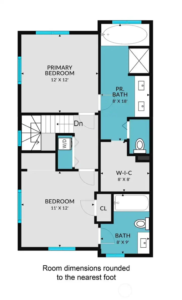 Third Level Floor Plan