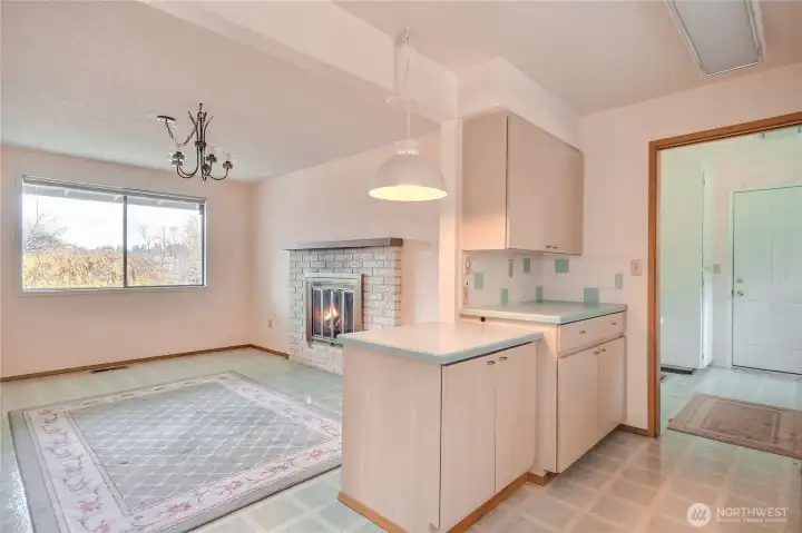 Family-room from Kitchen