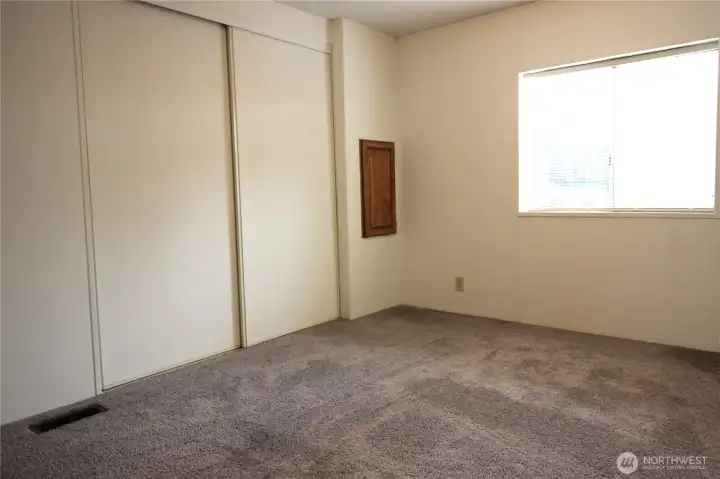 2nd bedroom or office with double doors.