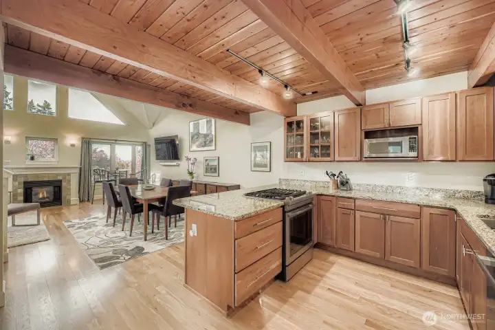 The woodwork is stunning.