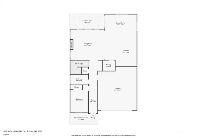 Versatile Floor plan! First Floor