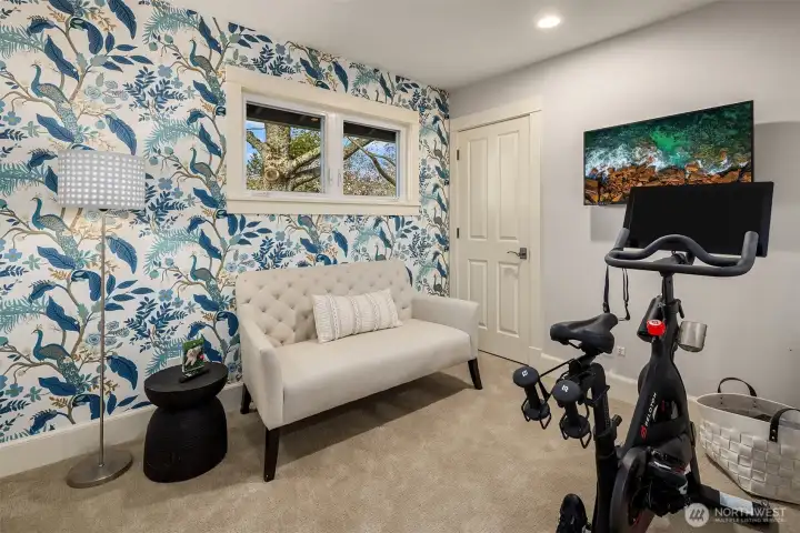 Second main floor office office.