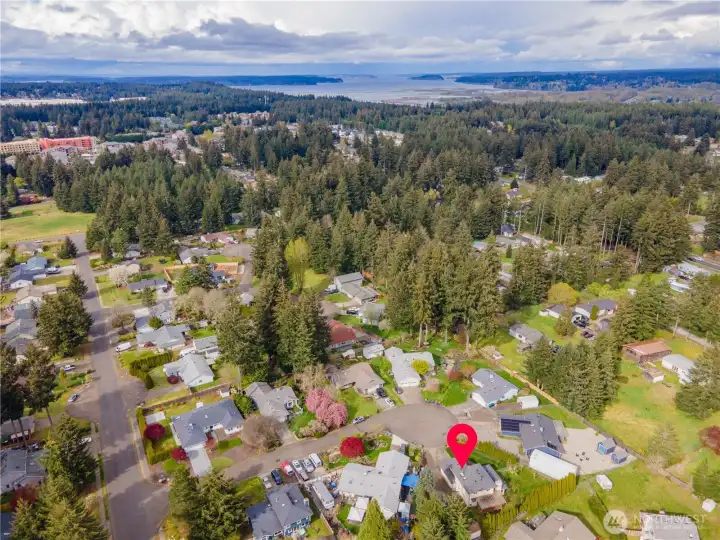 Over head picture in Meridian Acres