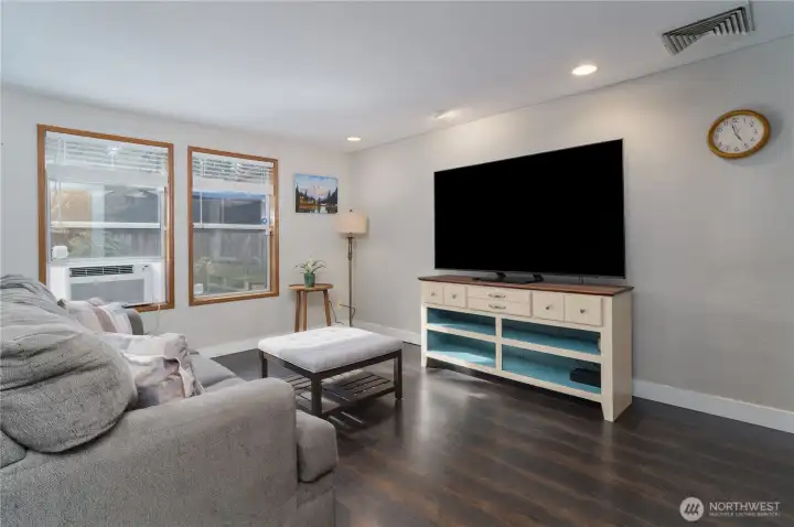 Downstairs family room