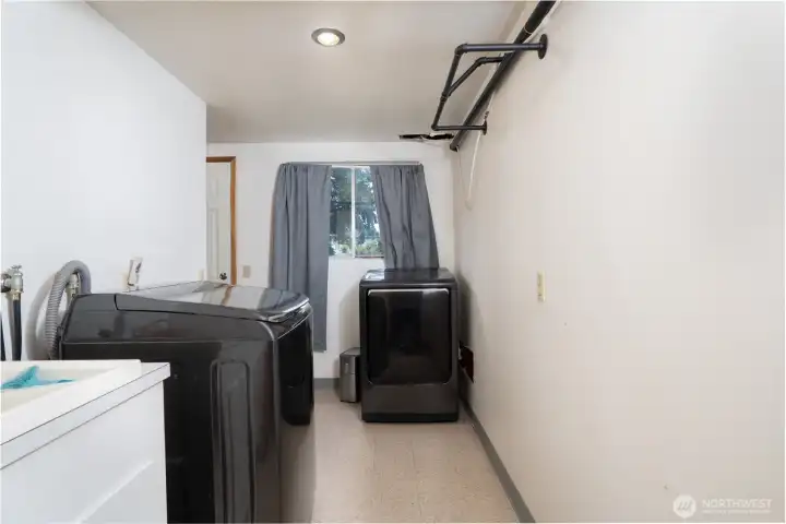 Downstairs laundry