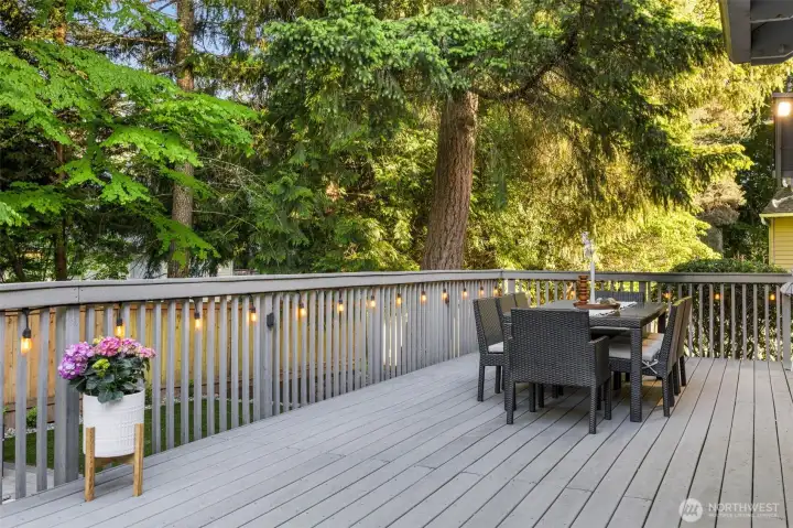 Outdoor living/very low maintenance
