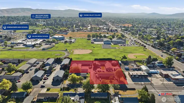 Location and property outline are approximate