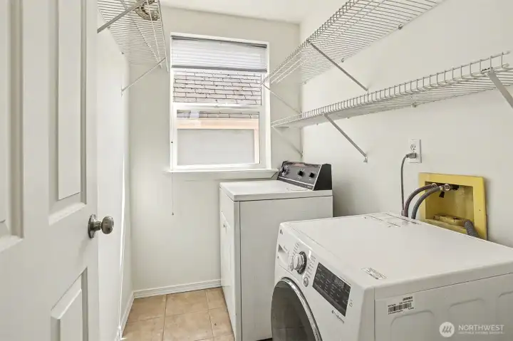With storage and room to fold. With storage and room to fold.