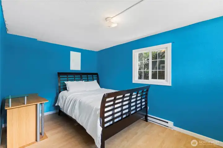 Another main floor bedroom off the living room. Another main floor bedroom off the living room.