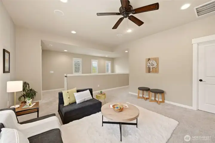 Bonus room on upper level Bonus room on upper level