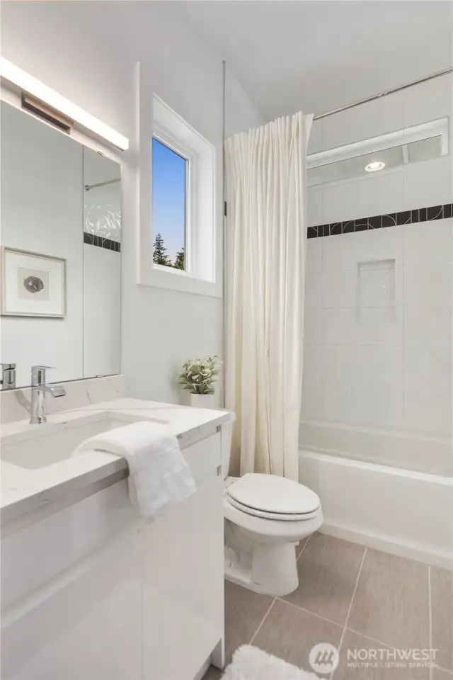 Private Bath off Main Floor Bedroom