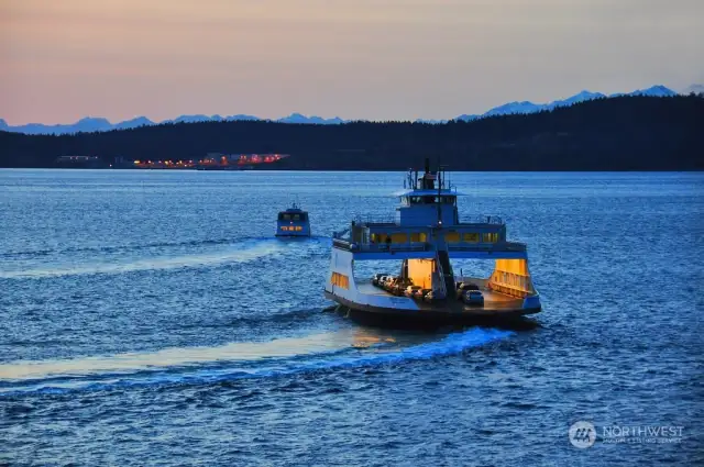 Only 20 Minute Ferry Ride from Steilacoom!