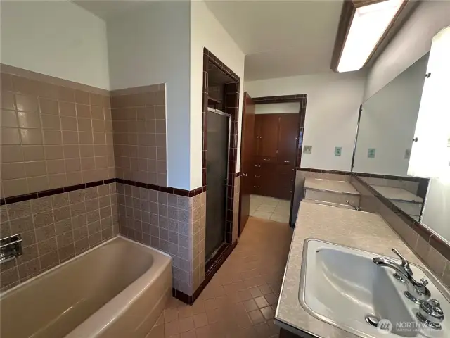Bathroom in main house