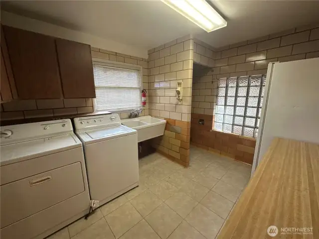 Laundry room of main house