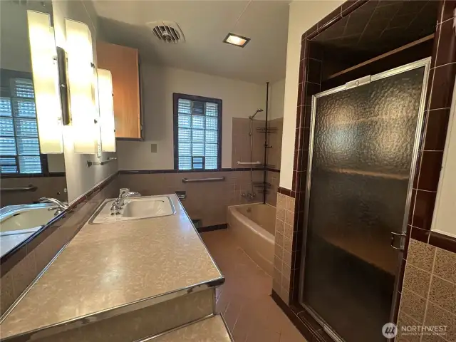 Bathroom in main house