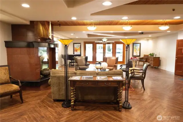 Lobby entrance/ common space
