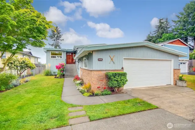 Look no further than this stunning mid-century Edmonds home