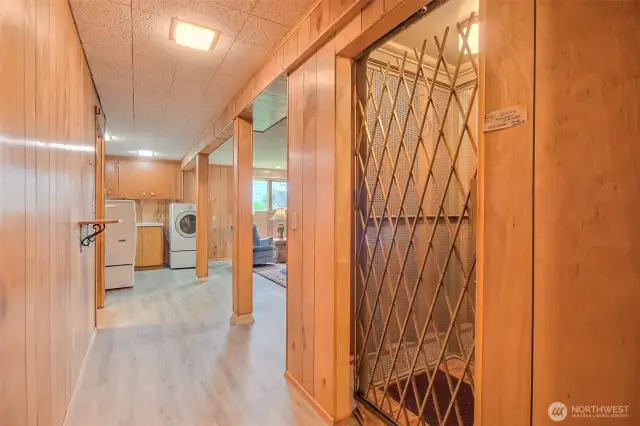 For those challenged with stairs, the elevator makes it so much easier to move between floors!