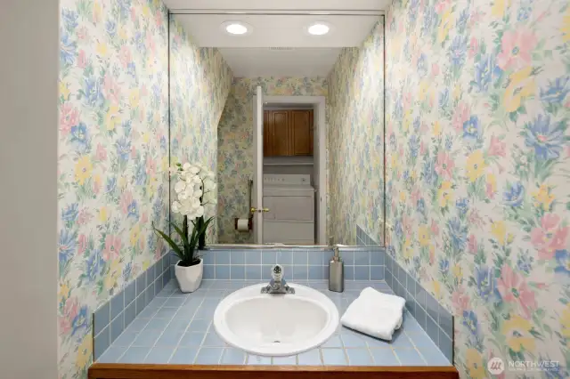 Main floor half-bath.