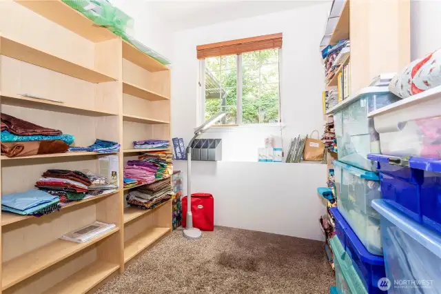 Office/bonus room has large window so could be used as sleeping room (with egress safety).